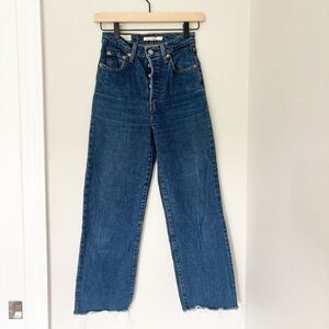 Levi’s Ribcage straight jeans sz. 25